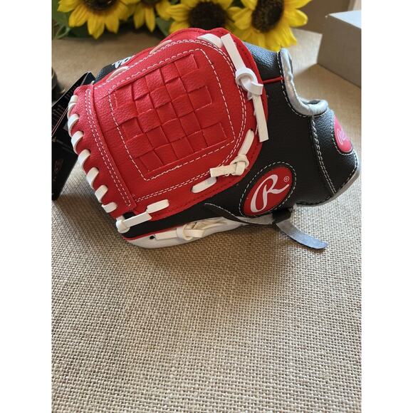 Rawlings LEFT HANDED Baseball Glove --Youth 5-7 yrs old--Brand NEW - Picture 6 of 12